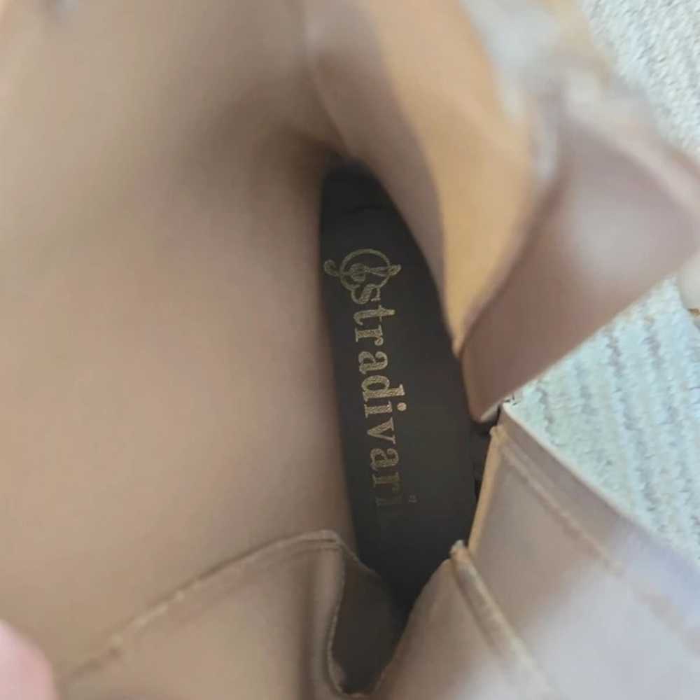 Stradivarius Tan Ankle Boots - Picture 5 of 5